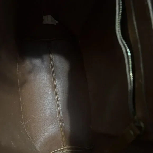 Madewell The Medium Transport Tote F5788 Leather Shoulder Crossbody Bag Saddle - Picture 12 of 12